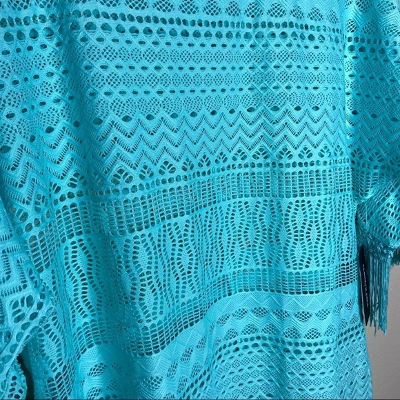 Kenneth Cole Tough Luxe Boat Neck Tunic Cover-up - Picture 8 of 9